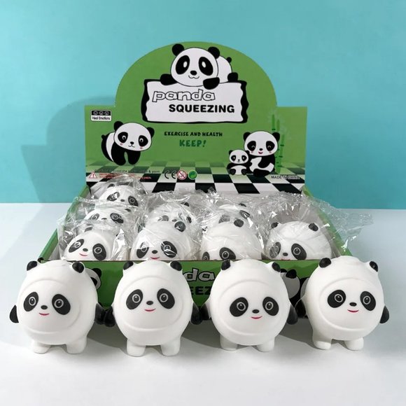 Squishy Stress Reliever Panda Fidget Kids Toy - Picture 4 of 6